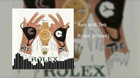 rolex clean song.